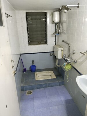 Bathroom in 2 BHK Apartment at Krishna Nagari CHS Borivali, Borivali West – for Sale