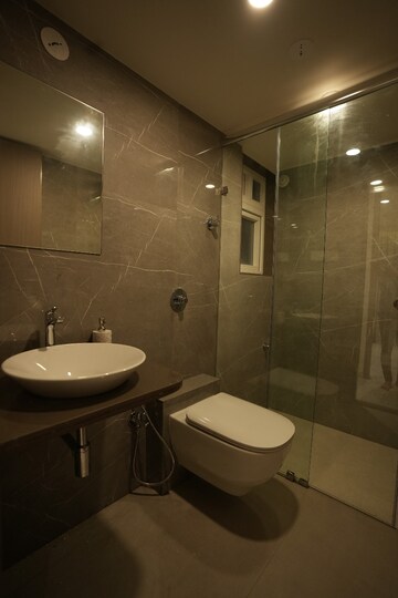 Bathroom in 2 BHK Apartment at Innovision The Midtown, Nalasopara West – for Sale