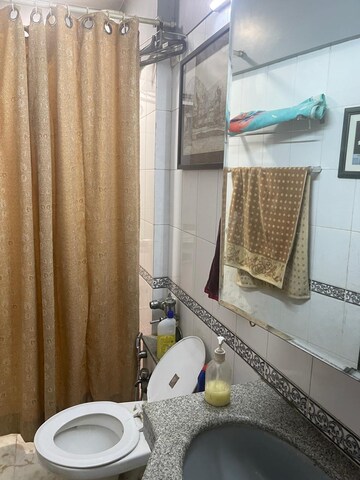 Bathroom in 3 BHK Apartment at Raheja Crest 1 Co operative Housing Society Limite, Andheri West – for Sale