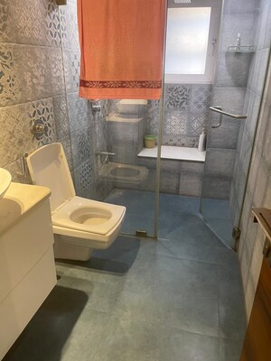 Attached Bathroom in 3 BHK Apartment at Raheja Crest 1 Co operative Housing Society Limite, Andheri West – for Sale