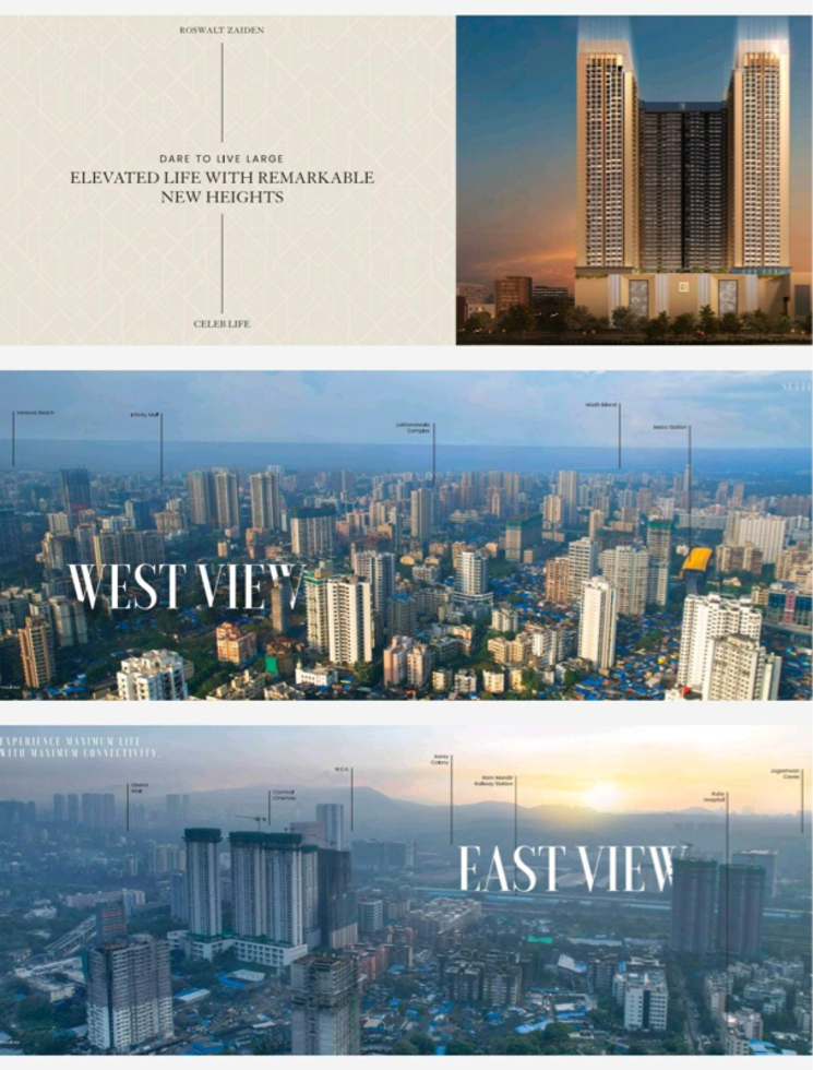 Exterior View, roswalt-zaiden 2 Bedroom 674 Sq.Ft. Apartment In Vaishali Nagar Mumbai 8919290