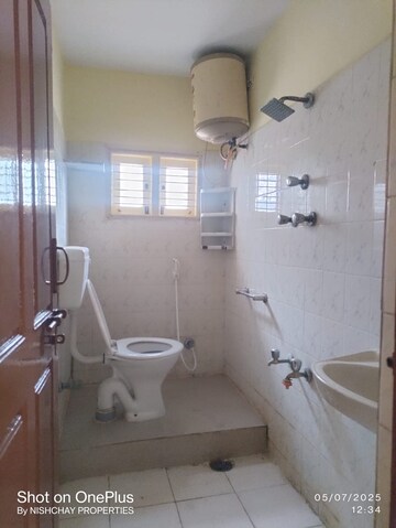 Bathroom in 2 BHK Independent House at Hennur – for Rent