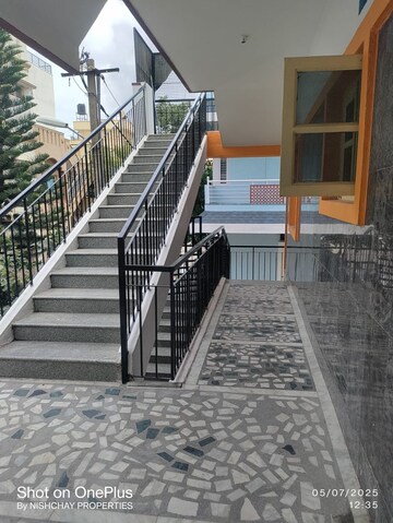 Staircase in 2 BHK Independent House at Hennur – for Rent