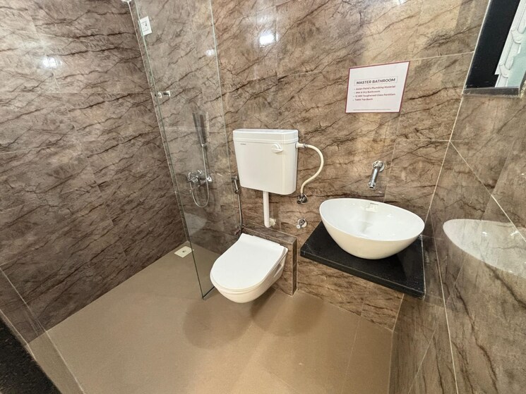 Bathroom, nalasopara west 1 Bedroom 472 Sq.Ft. Apartment In Nalasopara West Palghar 8919275