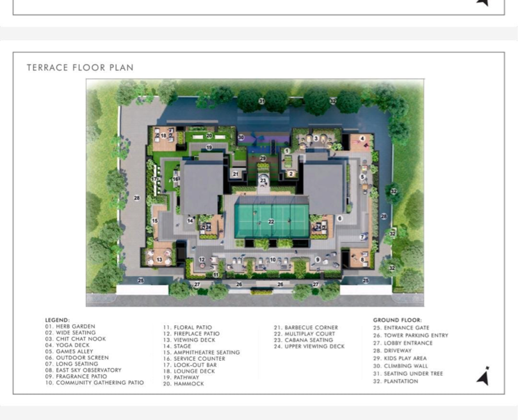 Master Plan, rustomjee-stella 2 Bedroom 695 Sq.Ft. Apartment In Kherwadi Mumbai 8919365