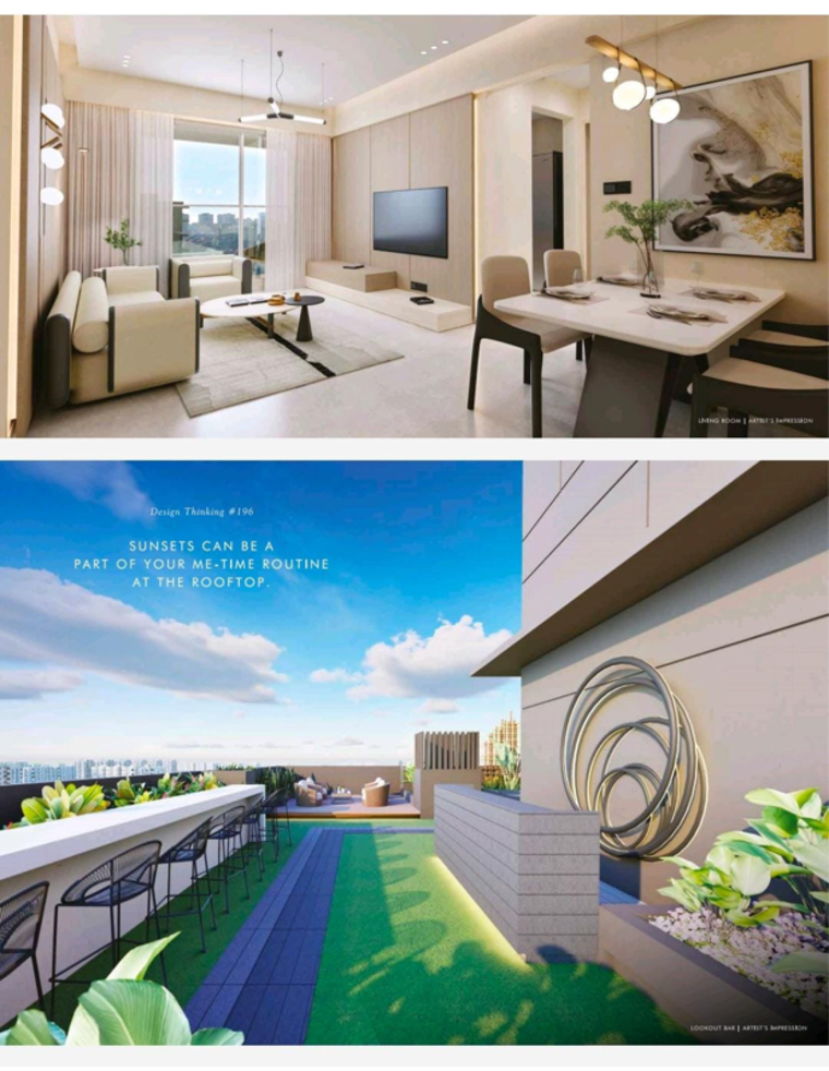 Exterior View, rustomjee-stella 2 Bedroom 695 Sq.Ft. Apartment In Kherwadi Mumbai 8919365