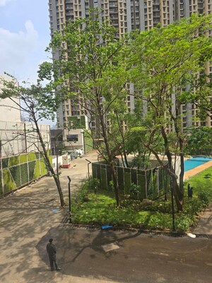 Balcony in 1 BHK Apartment at Raymond Ten X Era, Pokhran Road No One – for Sale