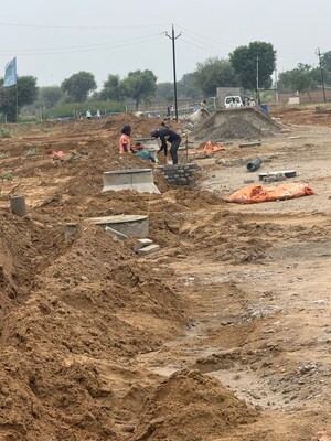 Plot Area in  Plot at MLH Unique City, Jaipur Ajmer Express Highway – for Sale