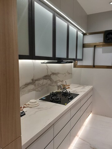 Kitchen in 2 BHK Apartment at Chandak Greenairy, Borivali East – for Sale