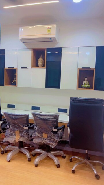 Team Area in  Office Space at Goyal Titanium Business Park, Makarba – for Rent