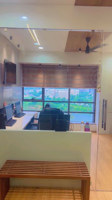 Team Area in  Office Space at Goyal Titanium Business Park, Makarba – for Rent