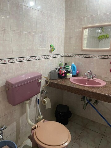 Bathroom in 3 BHK Apartment at Roshma Riviera, Viman Nagar – for Rent