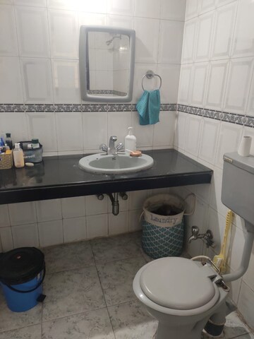 Bathroom in 3 BHK Apartment at Roshma Riviera, Viman Nagar – for Rent