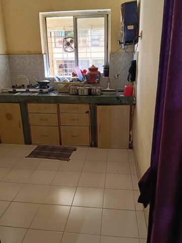 Kitchen in 1 BHK Apartment at Vrindavan Garden Co Hs Society, Kalyan West – for Rent