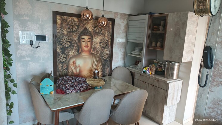 Living Room, romell-allure 2 Bedroom 586 Sq.Ft. Apartment In Borivali East Mumbai 8919489