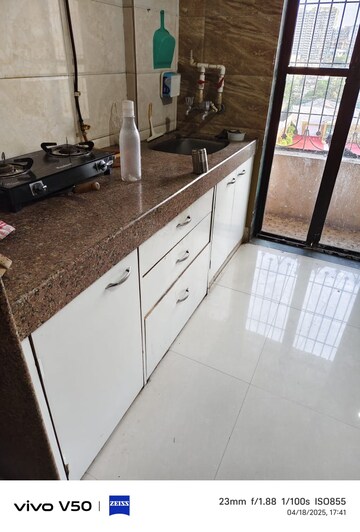 Kitchen in 1 BHK Apartment at Sankeshwar Residency, Kalyan West – for Sale