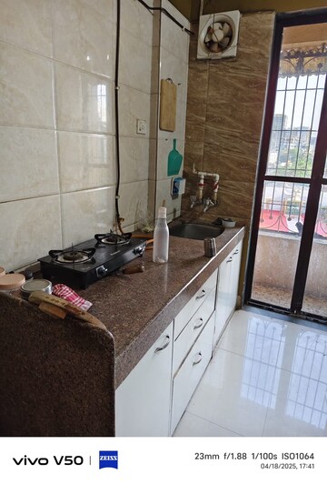 Balcony in 1 BHK Apartment at Sankeshwar Residency, Kalyan West – for Sale