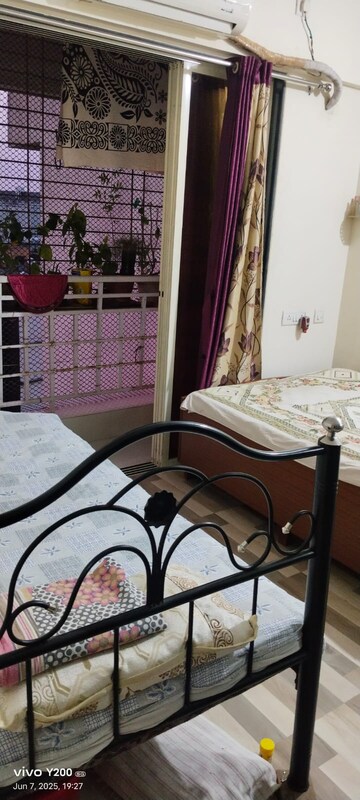 Master Bedroom in 1 BHK Apartment at Sankeshwar Residency, Kalyan West – for Sale