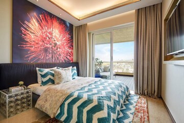 Bedroom in 4 BHK Apartment at Lokhandwala Infrastructure Minerva, Mahalaxmi – for Sale