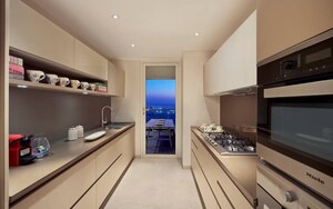 Kitchen in 4 BHK Apartment at Lokhandwala Infrastructure Minerva, Mahalaxmi – for Sale