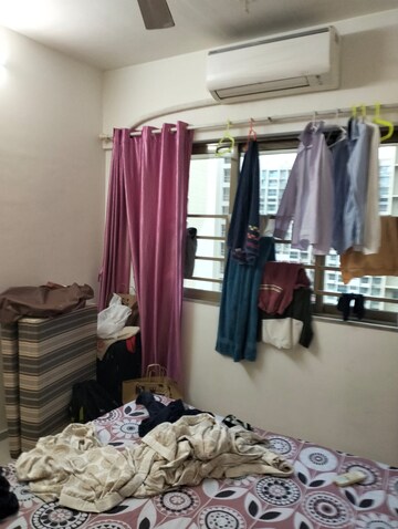 Living Room in 1 BHK Apartment at Sheth Vasant Oasis, Andheri East – for Rent