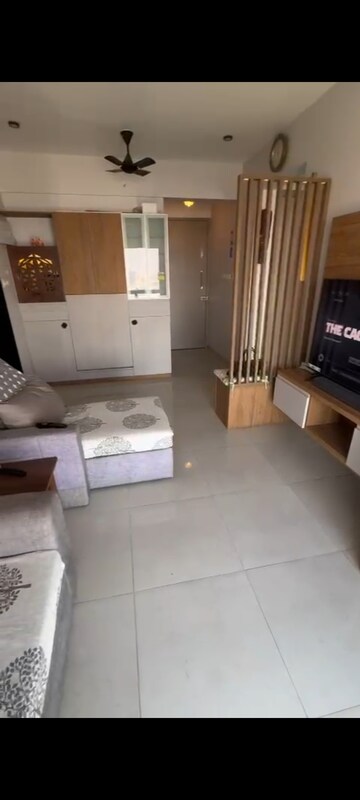 Living Room in 1 BHK Apartment at Sheth Vasant Blossom, Marol – for Rent