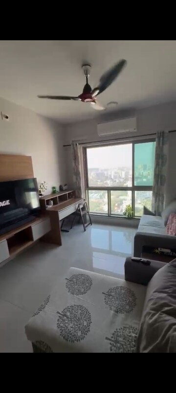 Living Room in 1 BHK Apartment at Sheth Vasant Blossom, Marol – for Rent