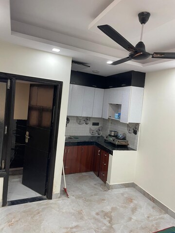 Kitchen in 1 BHK Builder Floor at Khirki Extension – for Rent