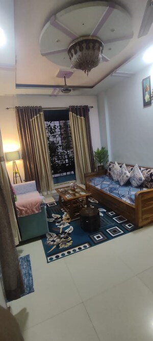 Living Room in 1 BHK Apartment at Aashapura Crown City, Kalyan East – for Sale