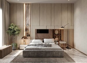 Bedroom in 5 BHK Apartment at K Raheja Vivarea, Mahalaxmi – for Sale