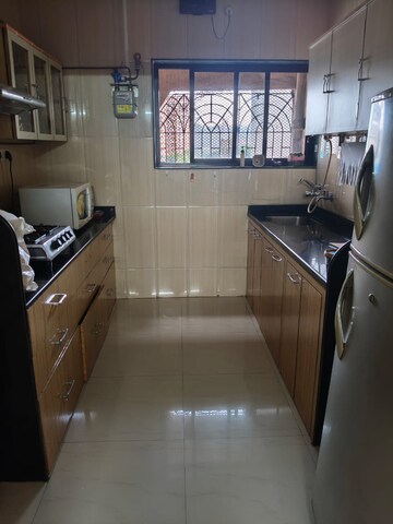 Kitchen in 3 BHK Apartment at  Army Welfare CHS, Nerul – for Rent