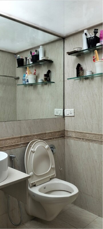 Bathroom in 2 BHK Apartment at Bandra West – for Rent