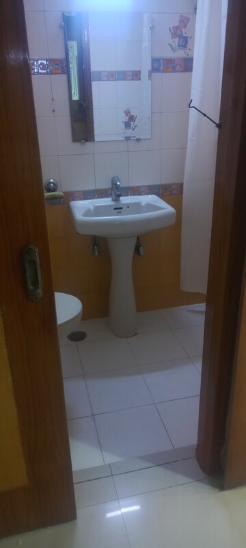 Bathroom in 3 BHK Apartment at Ip Extension – for Rent