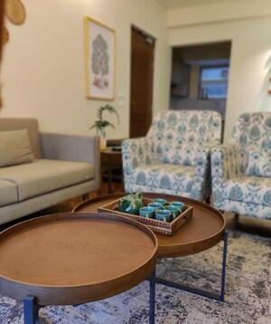 Living Room in 2 BHK Apartment at Thoeg – for Sale