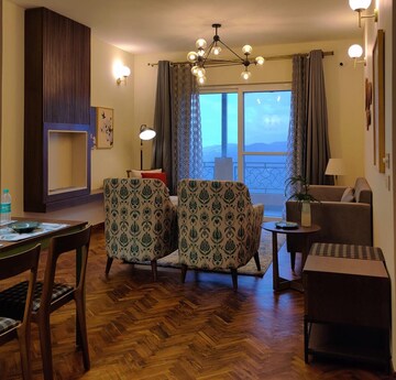 Living Room in 2 BHK Apartment at Thoeg – for Sale