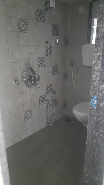 Bathroom in 1 BHK Apartment at Raj Antila, Mira Road – for Rent