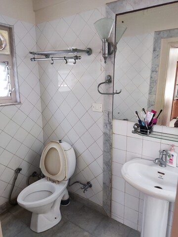 Bathroom in 2 BHK Apartment at Bandra West – for Rent