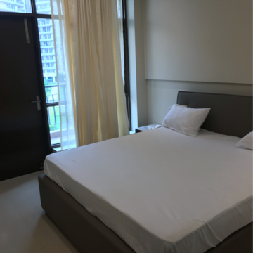 Bedroom in 3 BHK Apartment at Lotus Elise, Gopalpur – for Rent