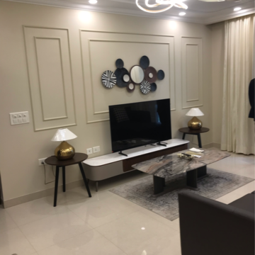 Living Room in 3 BHK Apartment at Lotus Elise, Gopalpur – for Rent