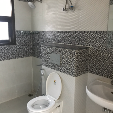 Bathroom in 3 BHK Apartment at Lotus Elise, Gopalpur – for Rent