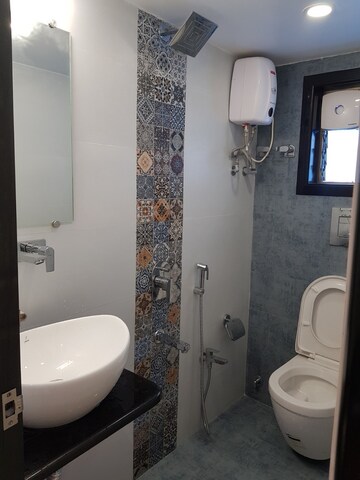 Bathroom in 1 RK Apartment at Bandra West – for Rent