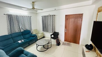 Living Room in 2 BHK Apartment at Aparna Sarovar Zenith, Nallagandla – for Rent