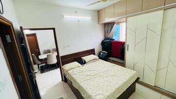 Bedroom in 2 BHK Apartment at Aparna Sarovar Zenith, Nallagandla – for Rent