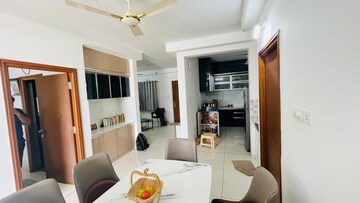 Living Room in 2 BHK Apartment at Aparna Sarovar Zenith, Nallagandla – for Rent