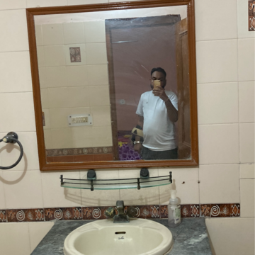 Bathroom in 3 BHK Independent House at RWA Apartments Sector 53, Gijhor Village – for Rent