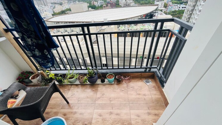 Balcony, aparna-sarovar-zenith 2 Bedroom 1350 Sq.Ft. Apartment In Nallagandla Hyderabad 8919880