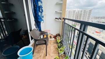 Balcony in 2 BHK Apartment at Aparna Sarovar Zenith, Nallagandla – for Rent