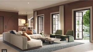 Living Room in 3 BHK Villa at Moira – for Sale