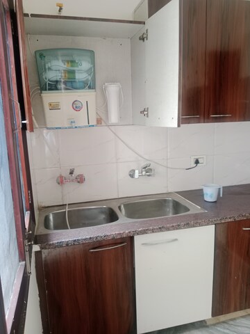 Kitchen in 1 BHK Builder Floor at Huda – for Rent