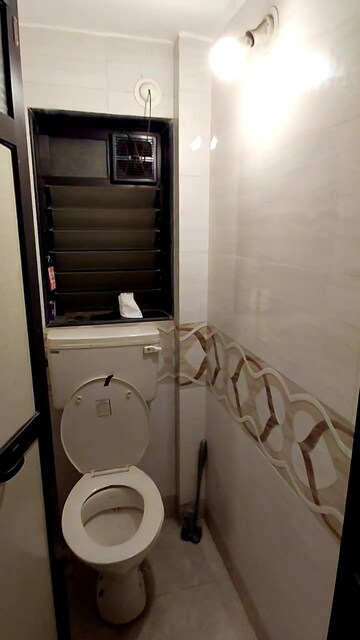 Bathroom in 1 BHK Apartment at Sheel Jeet Apartment, Jogeshwari East – for Rent